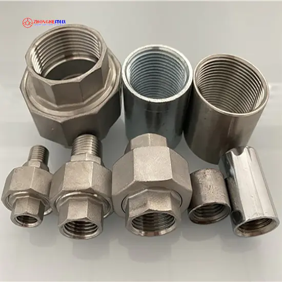 threaded union 